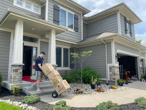 Box N Haul Moving crew at work