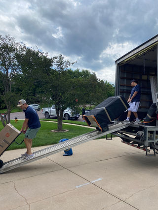 Box N Haul Moving crew at work