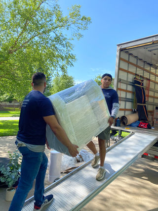 Box N Haul Moving crew at work